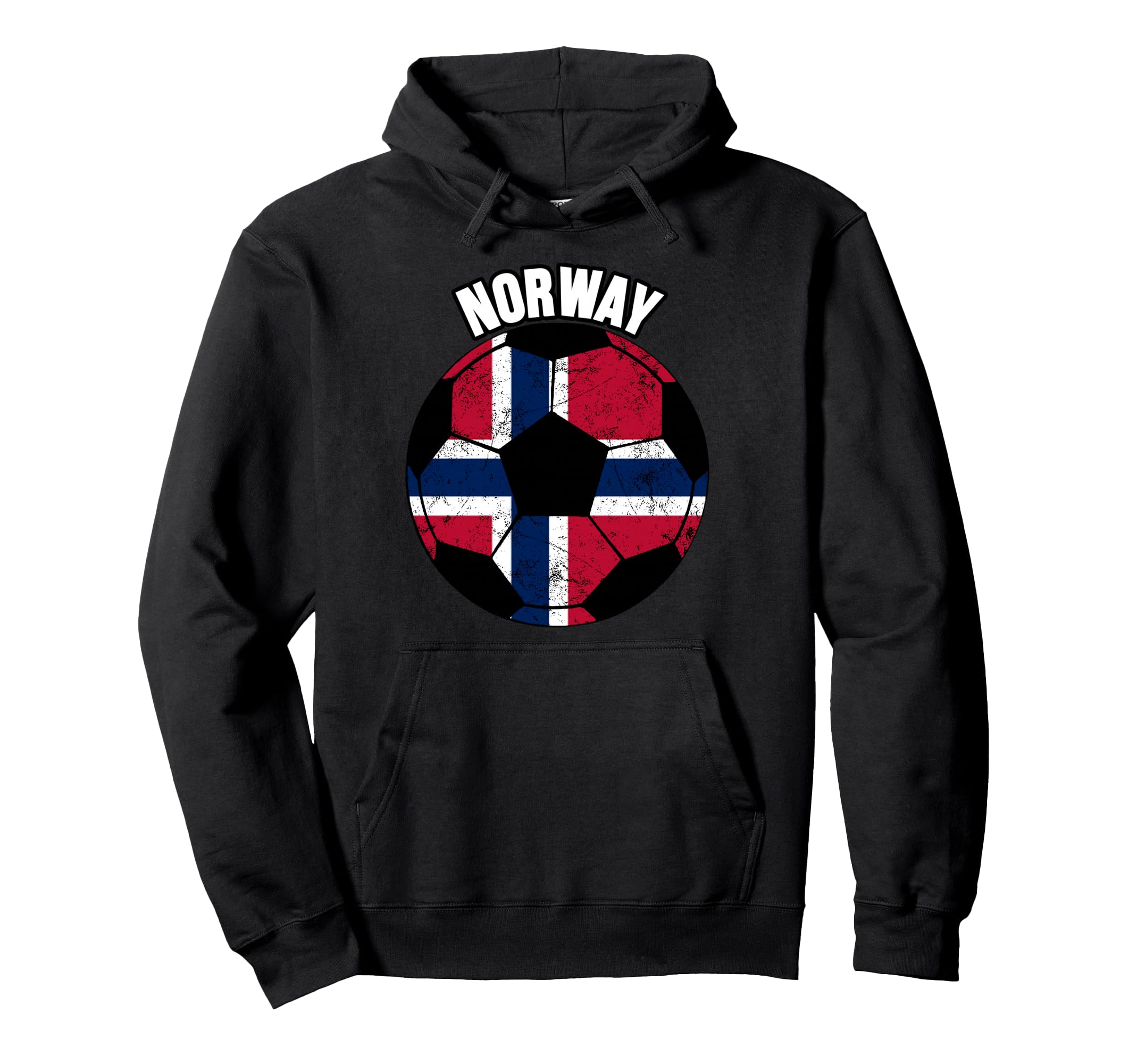 Norway Soccer Game Player Football Fan Hoodie - Unique Graphic Men Women
