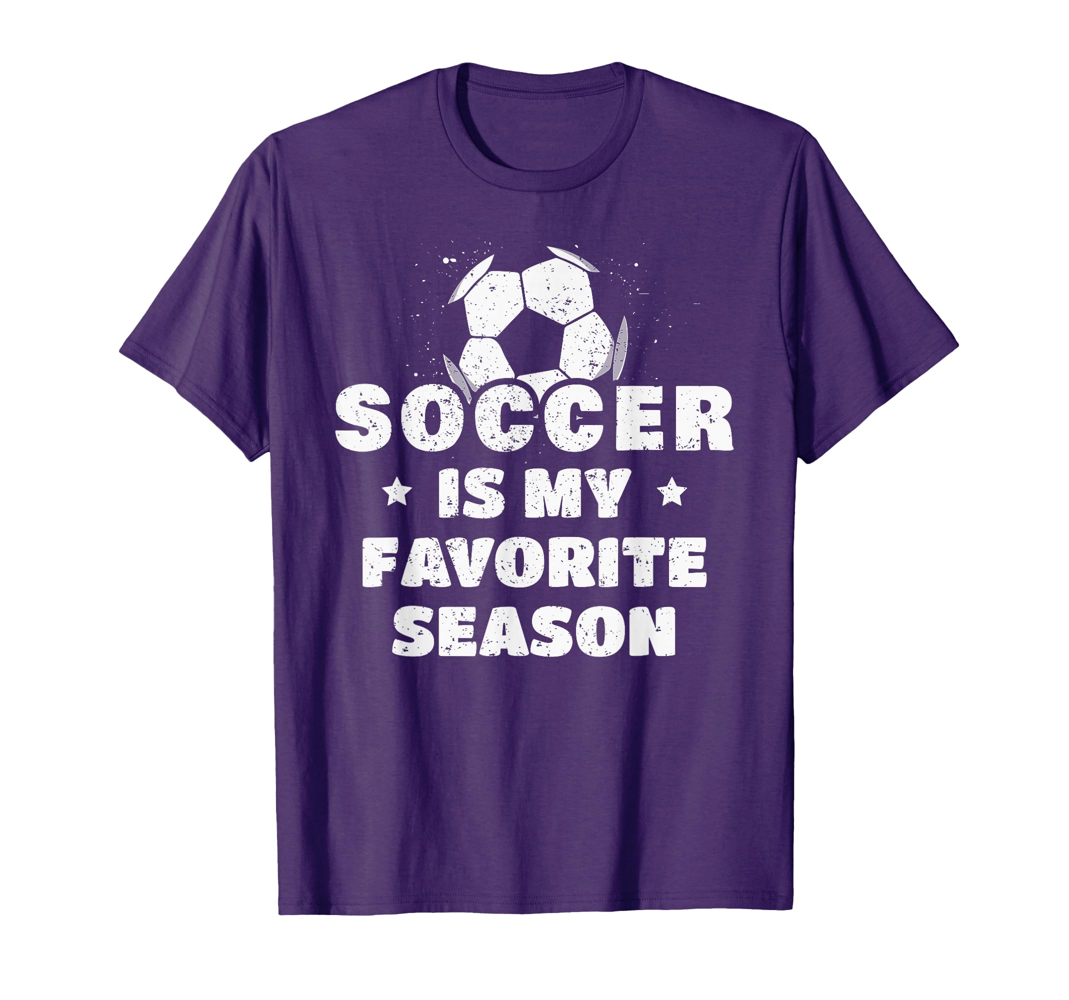 Soccer Is My Favorite Season T-Shirt - Novelty Apparel Unisex