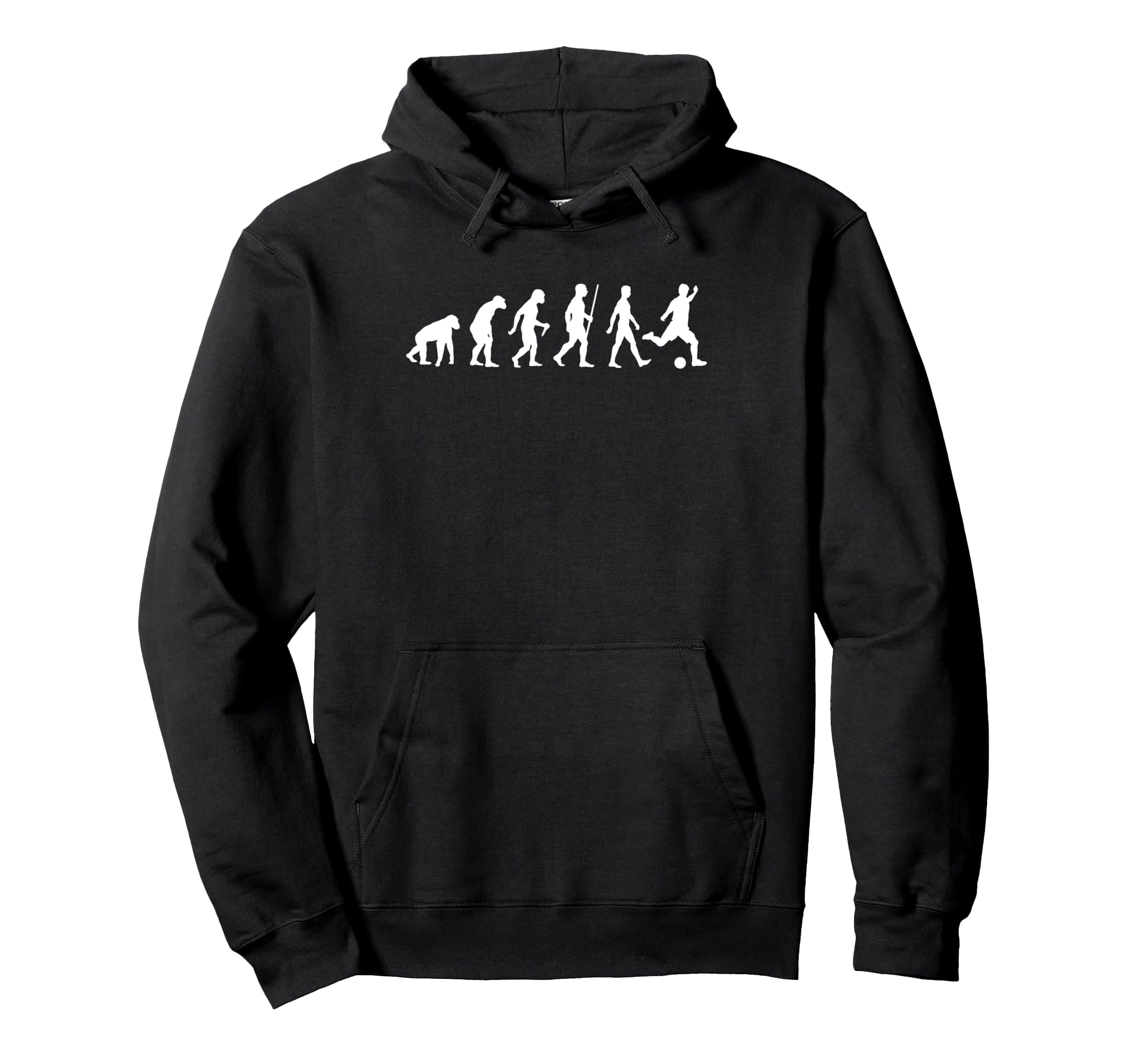 Soccer Evolution Players Funny Soccer Hoodie - Trendy Graphic Unisex