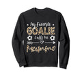 My Favorite Goalie Calls Me Mummo Sweatshirt - Minimalist Print for Adults