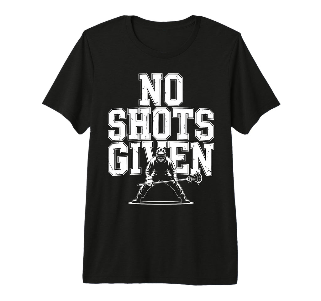 Lacrosse Defense Lax Goalkeeper Tri Blend T-Shirt - Novelty Apparel Unisex