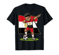 Dabbing Soccer Egypt Jersey Egyptians T-Shirt - Fun Novelty Design Unisex