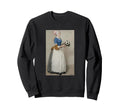 Serving Football Blue Soccer Outfit Sweatshirt - Fun Novelty Design Unisex