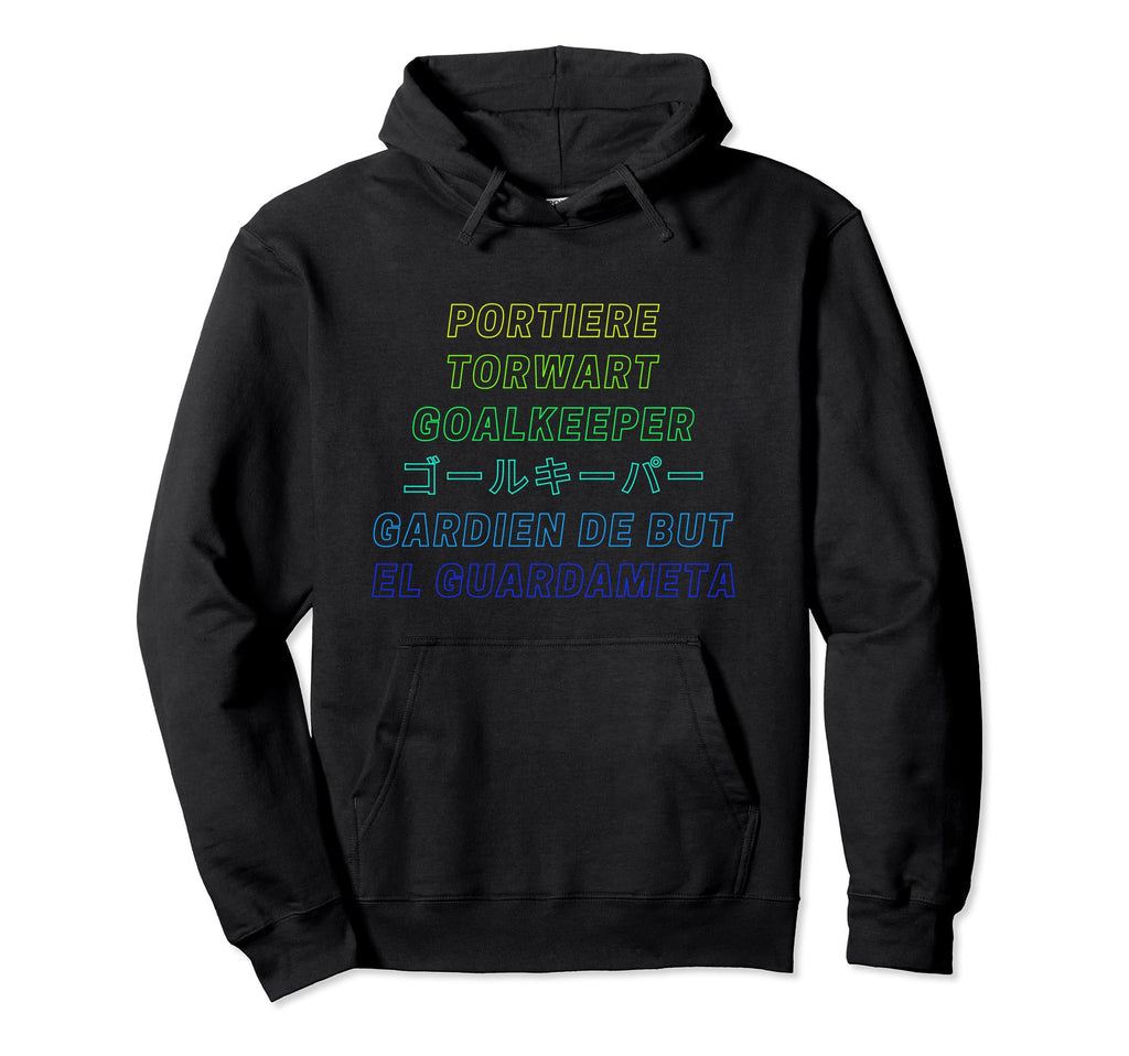Football And Soccer Goalkeeper Hoodie - Aesthetic Graphic Unisex