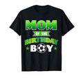 Mom Birthday Soccer Party Family Love T-Shirt - Casual Everyday Wear Unisex