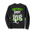 Birthday Soccer 105 Year Old Who Loves Sweatshirt - Minimalist Print Unisex
