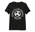 Kodiak Island Borough Soccer Distressed T-Shirt - Graphic Print Men Women