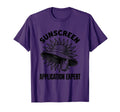 Sunscreen Application Expert Soccer Mom T-Shirt - Fun Novelty Design Unisex