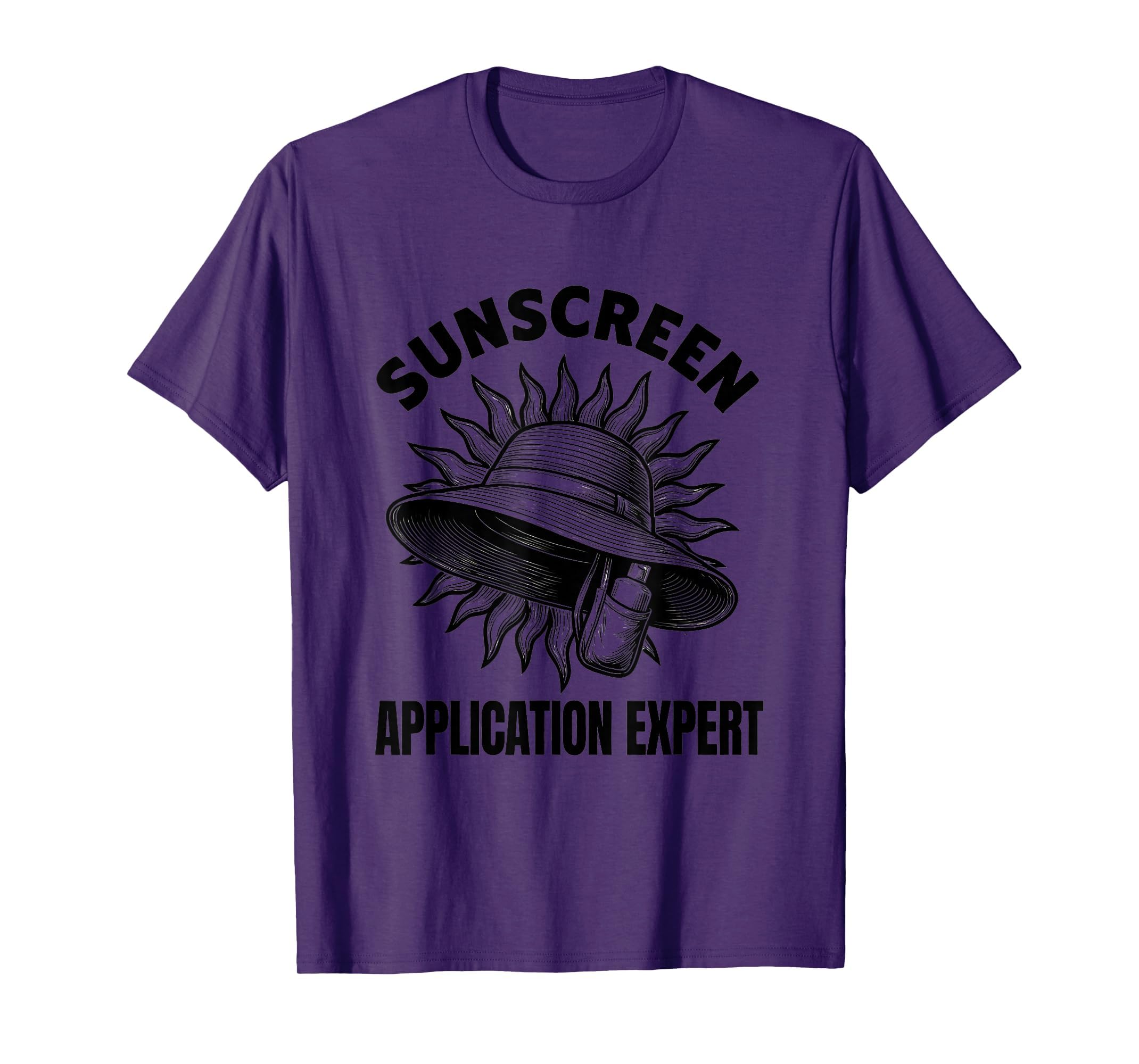 Sunscreen Application Expert Soccer Mom T-Shirt - Fun Novelty Design Unisex