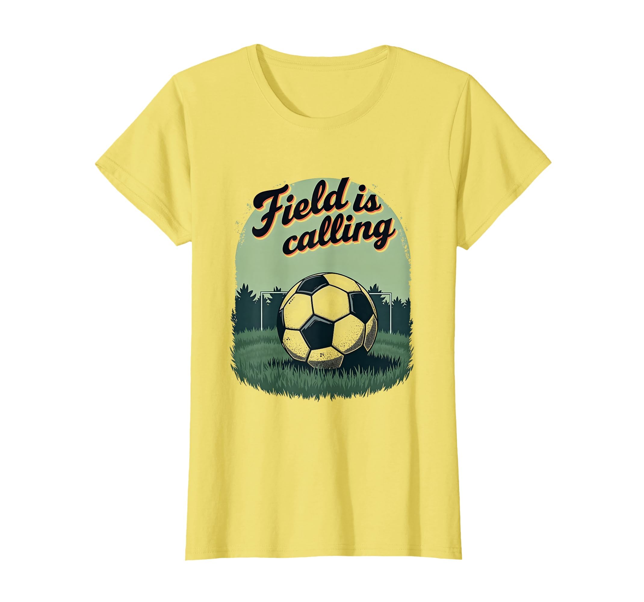 Field Is Calling Soccer T-Shirt - Casual Everyday Wear for Adults