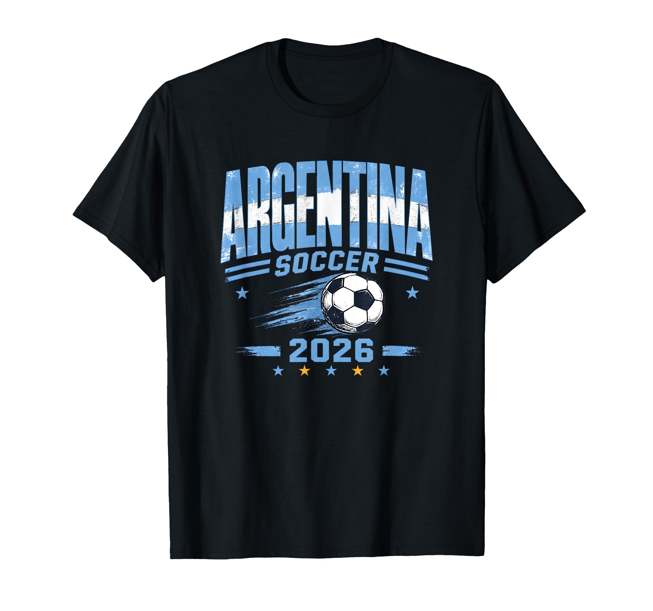 Argentina Soccer Teams Game T-Shirt - Casual Everyday Wear for Adults