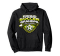Soccer Grandpa Funny Proud Loud Hoodie - Unique Graphic for Adults