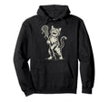 Lax Goalie Lacrosse Goalkeeper Gifts Hoodie - Minimalist Print Men Women