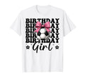 Birthday Soccer Soccer Mom T-Shirt - Casual Everyday Wear Men Women