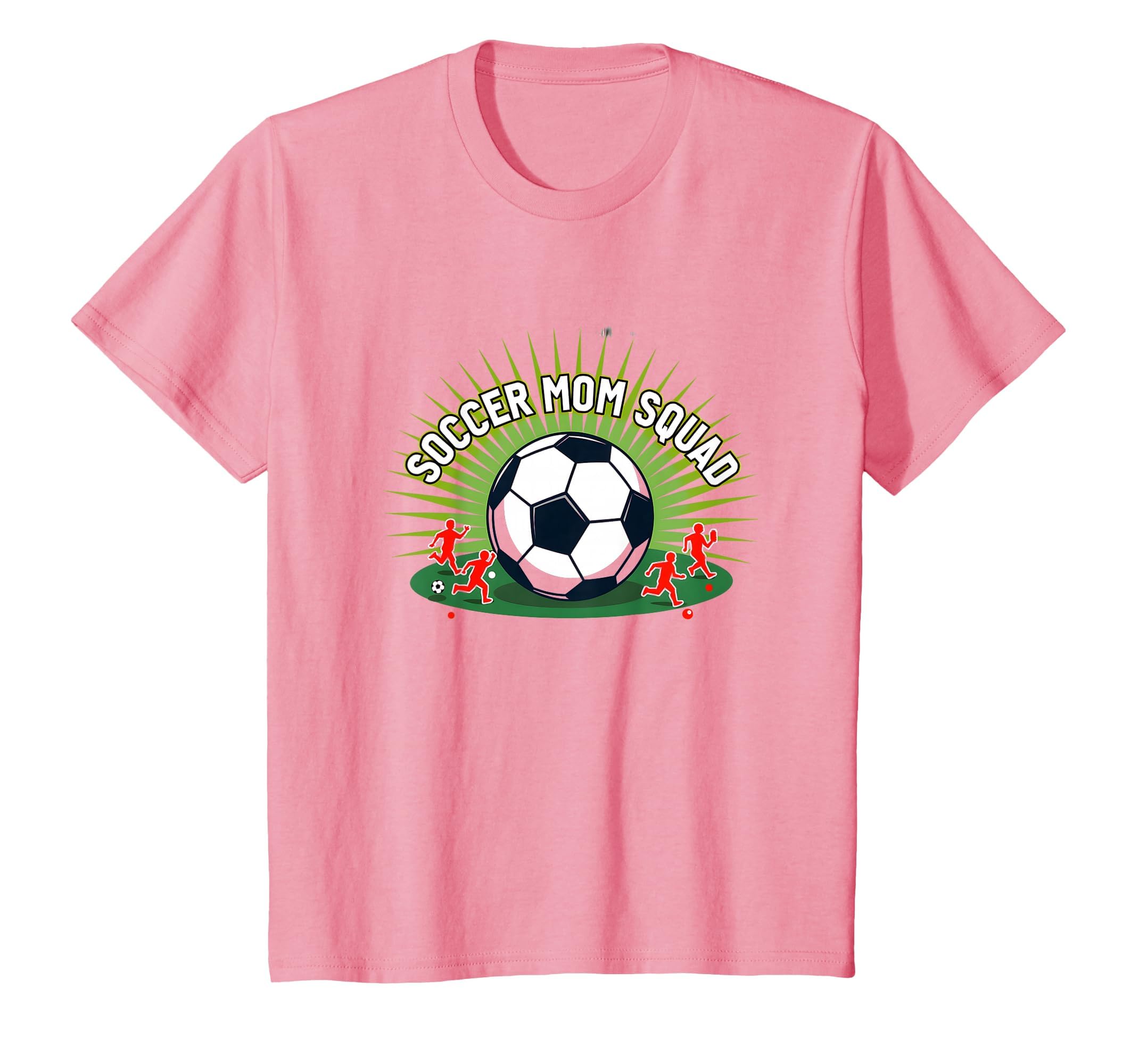 Soccer Mom Squad Sporty Parent Team T-Shirt - Aesthetic Graphic for Adults