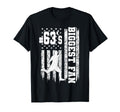 Soccer Biggest Fan Number 63 Proud T-Shirt - Custom Art Print Men Women