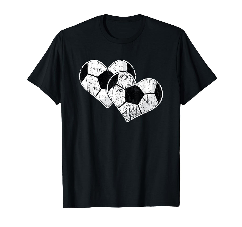 Soccer Heart Passion Sports Fan T-Shirt - Minimalist Print for Adults