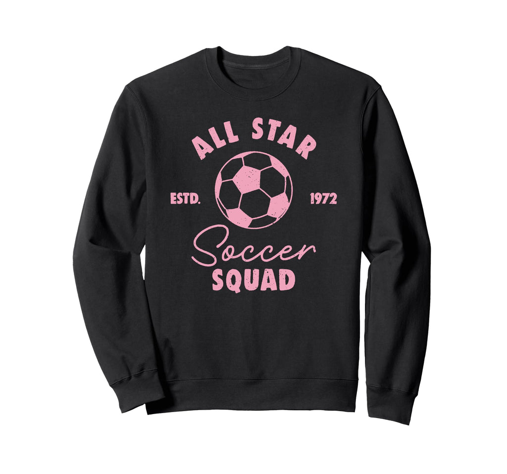 Trendy All Star Soccer Squad Sweatshirt - Casual Everyday Wear Men Women