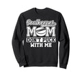 Hockey Goalkeeper Mom Funny Mom Sweatshirt - Novelty Apparel for Adults