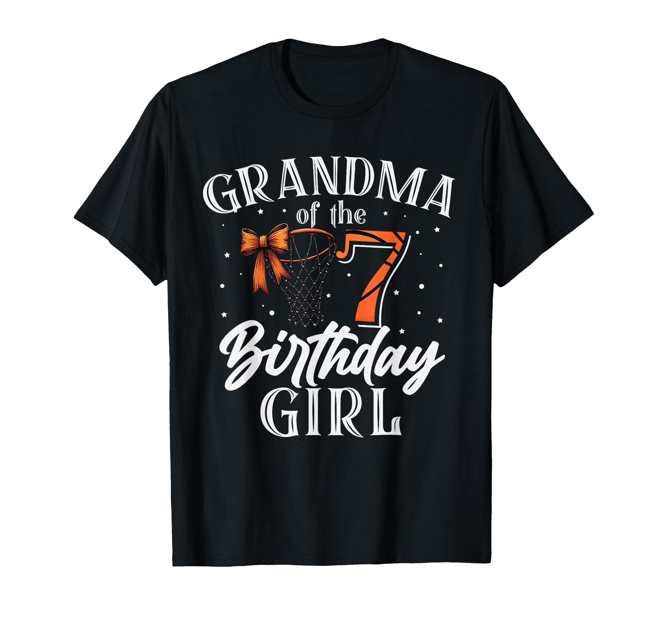 G Ma 7 Seven Birthday Basketball Bday T-Shirt - Novelty Apparel Men Women
