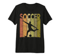 Soccer Soccer Player Soccer Lover Tri T-Shirt - Unique Graphic Men Women