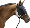 Kensington 90% UV Fly Mask Halter CatchMask UViator - Without Ears & Forelock Freedom Web Trim *Roomy Fit*- X-Large, Desert Sand