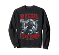 Goalkeeper Lax Goalie Lacrosse Sweatshirt - Trendy Graphic for Adults