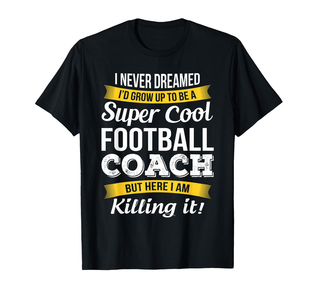Football Coach Funny Thank You Gift T-Shirt - Streetwear Style Men Women