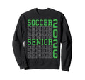 Soccer Senior Night Soccer Senior Sweatshirt - Minimalist Print Men Women
