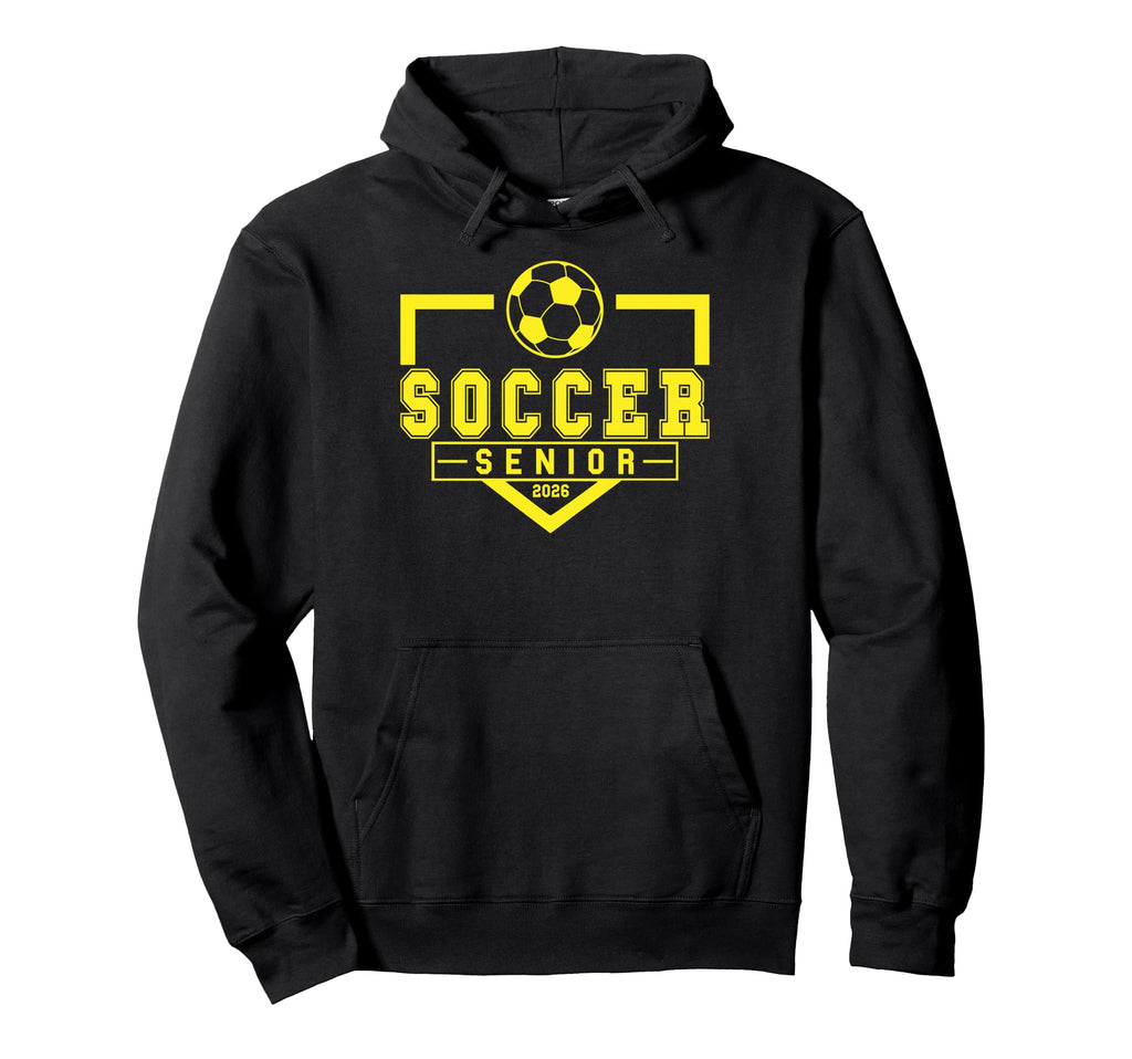 Soccer Senior Night Soccer Senior Hoodie - Minimalist Print for Adults