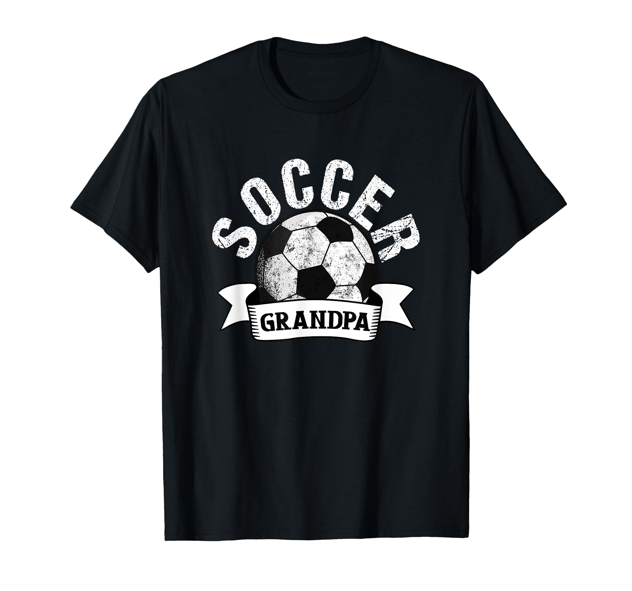 Soccer Grandpa Soccer Player Funny T-Shirt - Fun Novelty Design Unisex