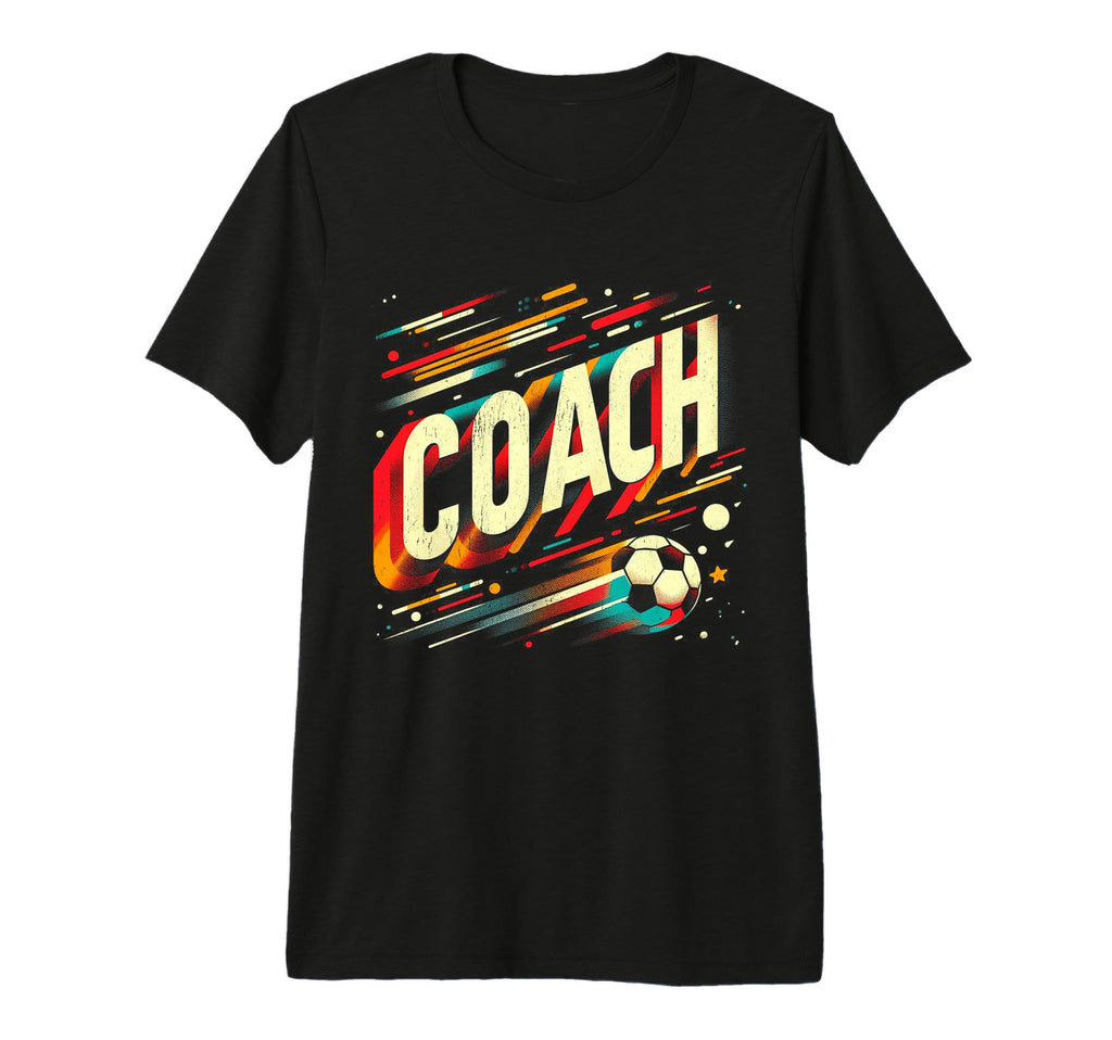Soccer Coach Training Coaching Football T-Shirt - Graphic Print Unisex