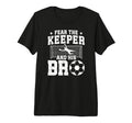 Funny Soccer Keeper Brother Soccer Goalie T-Shirt - Trendy Graphic Unisex