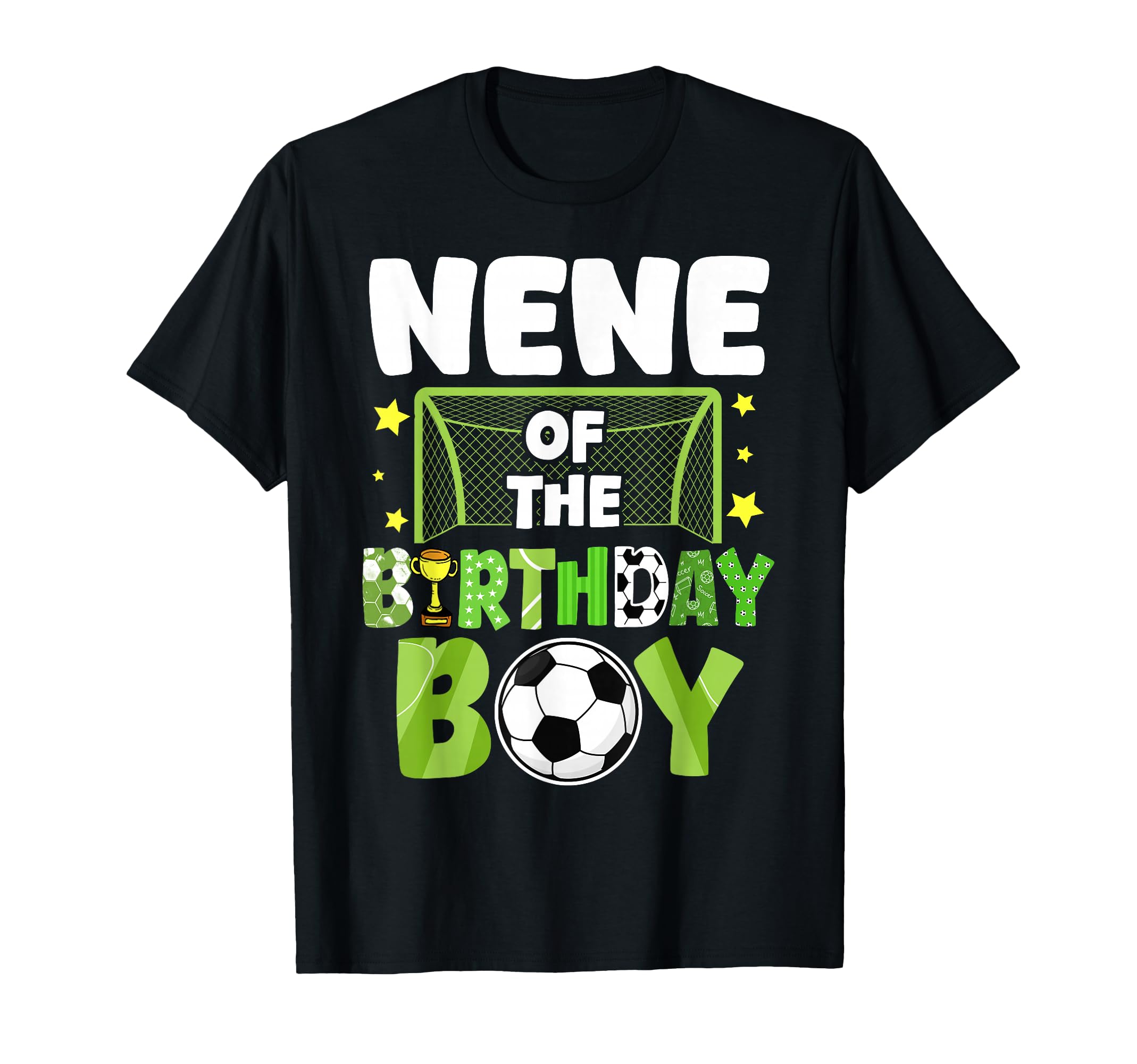 Soccer Nene Birthday Party Family T-Shirt - Custom Art Print for Adults