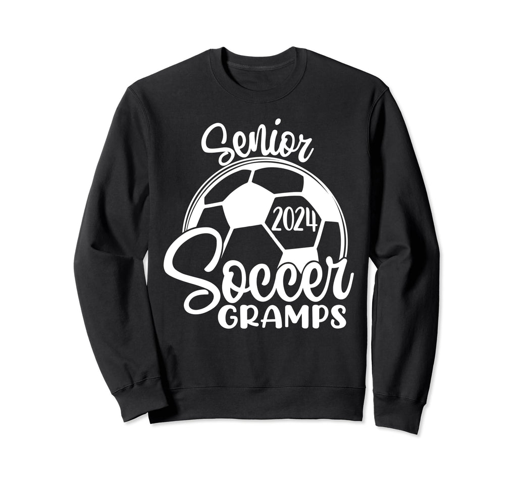 Senior Soccer Gramps 2024 Class 2024 Sweatshirt - Unique Graphic Unisex