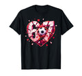 Funny Soccer Heart 67 Six Seven T-Shirt - Trendy Graphic Men Women