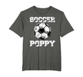 Soccer Poppy Funny Soccer Player T-Shirt - Fun Novelty Design for Adults