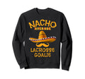 Lacrosse Lax Goalie Funny Sweatshirt - Custom Art Print for Adults