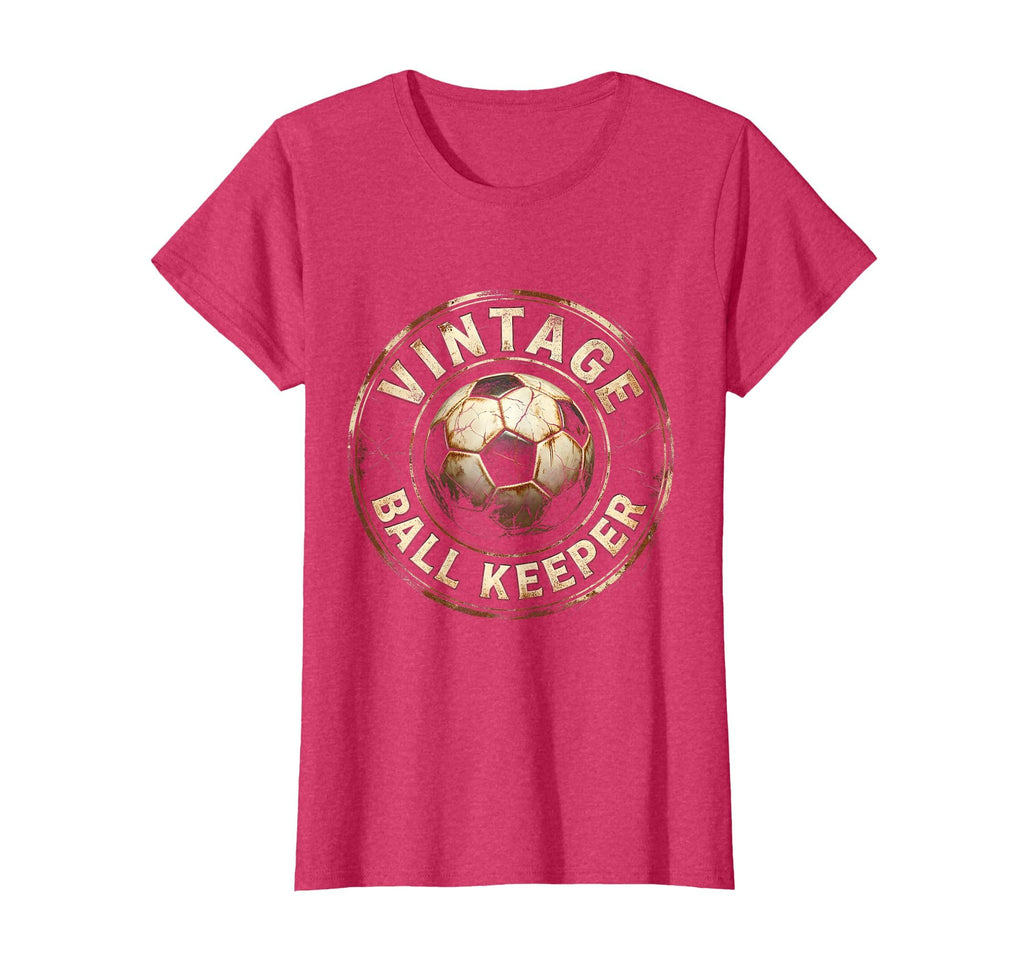 Ball Keeper Soccer T-Shirt - Graphic Print for Adults