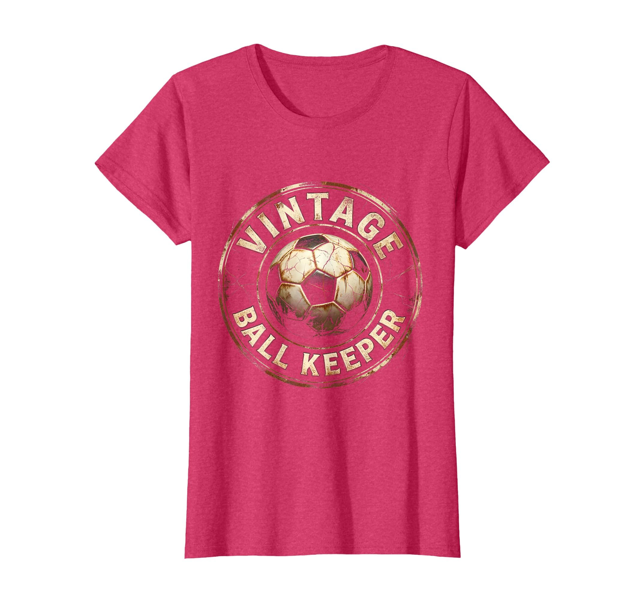 Ball Keeper Soccer T-Shirt - Graphic Print for Adults