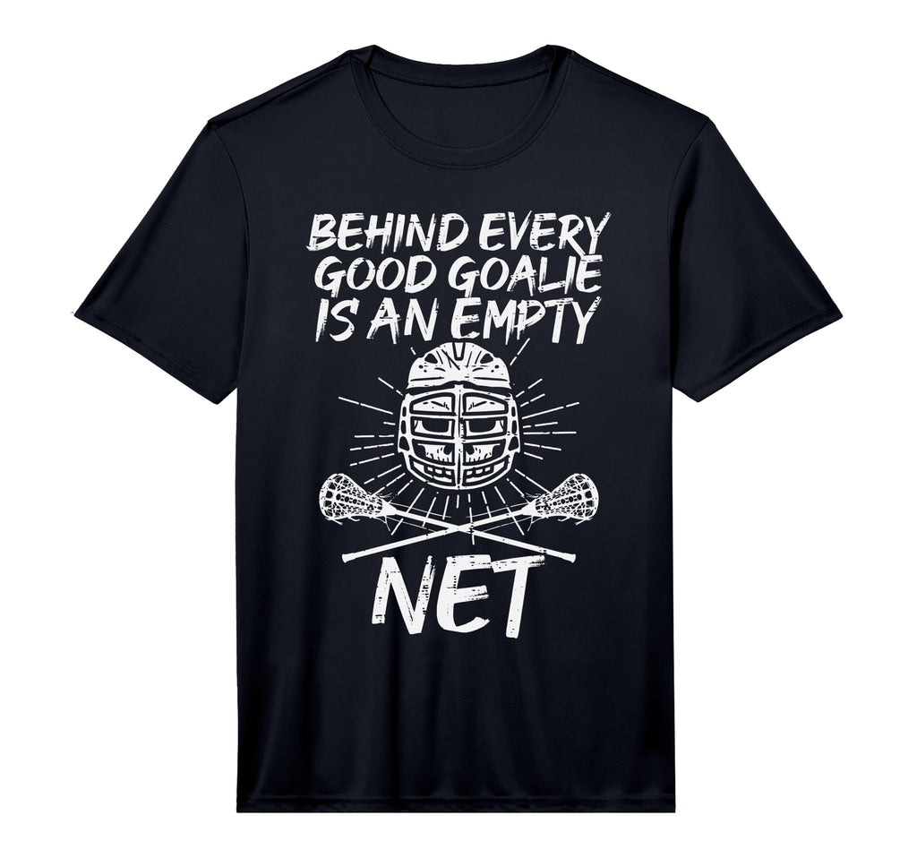 Behind Good Goalie Empty Net T-Shirt - Streetwear Style for Adults