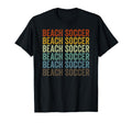Beach Soccer T-Shirt - Streetwear Style Unisex