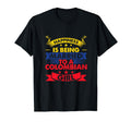 Colombian Wife Happiness Is Being Married T-Shirt - Novelty Apparel Unisex