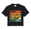 Distressed Soccer Is My Favorite Sweatshirt - Trendy Graphic for Adults
