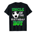 Uncle Birthday Soccer Stars Outfit T-Shirt - Custom Art Print for Adults