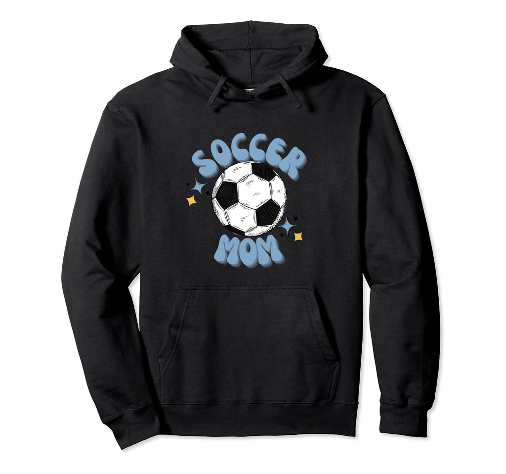 Soccer Mom Trendy Hoodie - Graphic Print Men Women