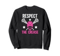 Respect Crease Lacrosse Goalkeeper Sweatshirt - Graphic Print Unisex