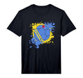 Soccer Ball Flag Aruba Performance T-Shirt - Novelty Apparel Unisex