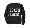 Coach Esteban Custom Football Sweatshirt - Streetwear Style Men Women