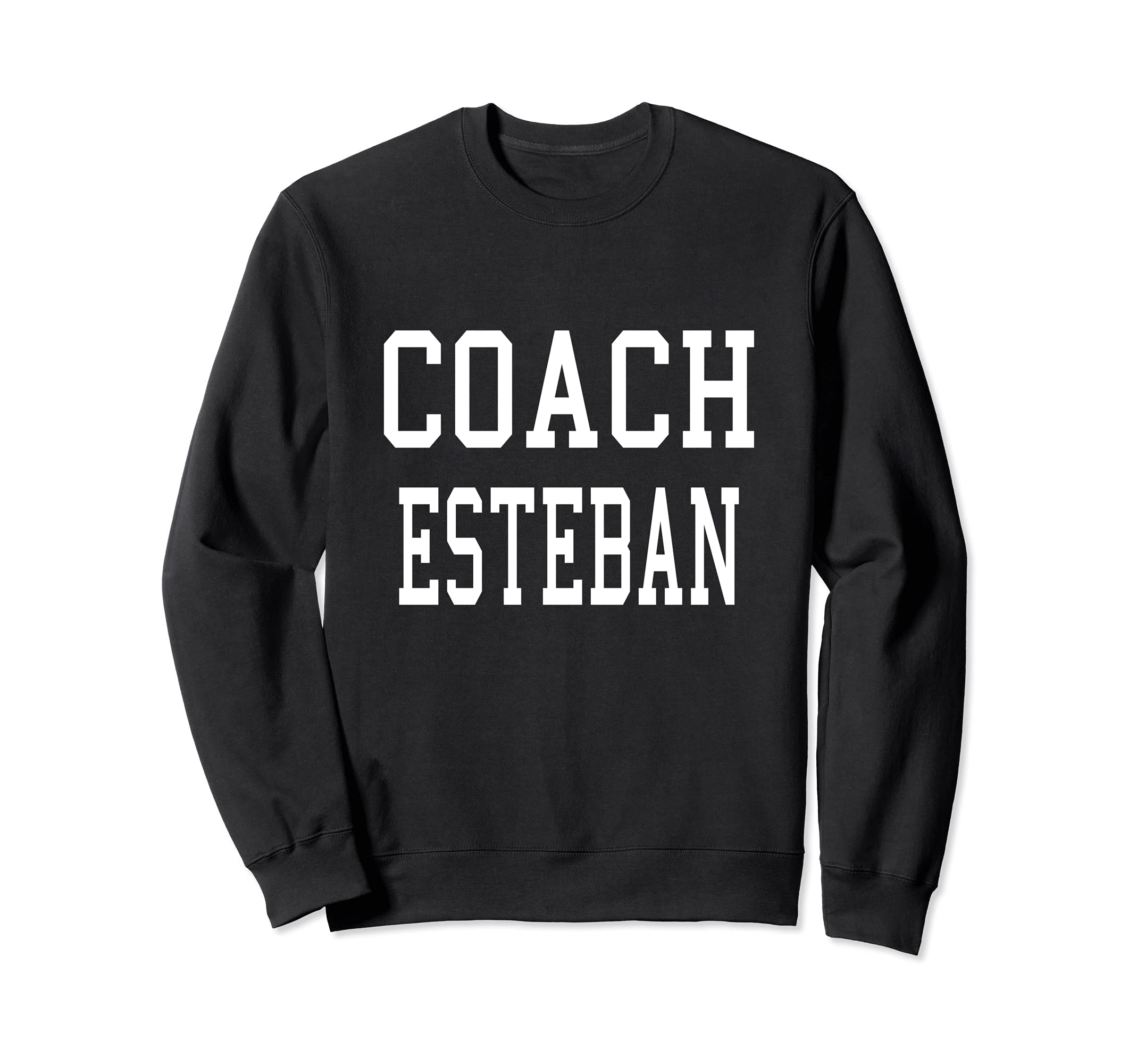 Coach Esteban Custom Football Sweatshirt - Streetwear Style Men Women
